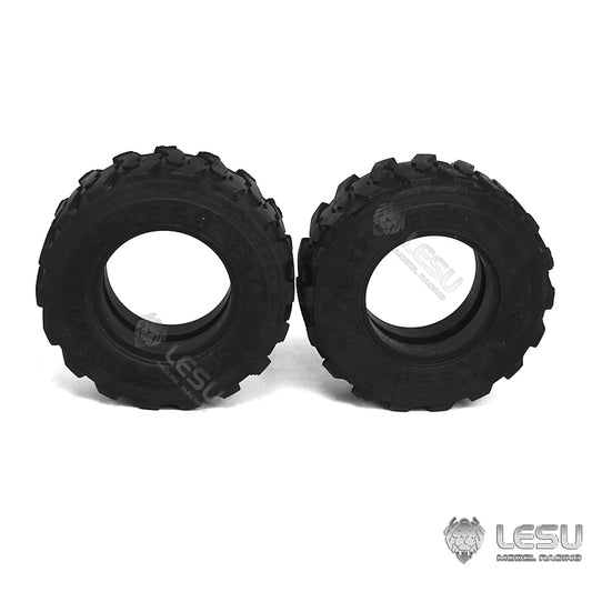 LESU 1/14 Simulation Model Engineering Crawler Bobcat Skid Steer Loader Tires and Wheels