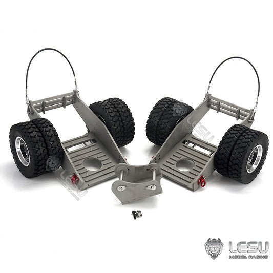 LESU 1/14 C374 excavator quick-release replacement tractor grinding disc fixed excavator crawler trailer modification accessories