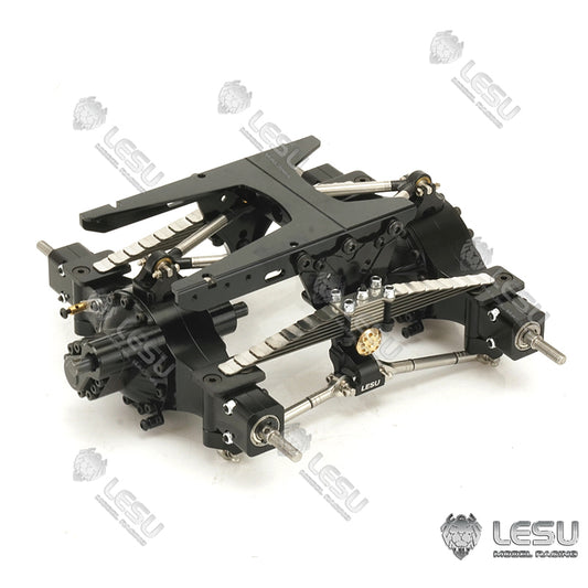 1/14 Truck rear suspension assembly X-8013 Tamiya tractor original hole DIY accessories mud head model LESU