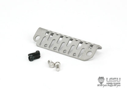 1/14 RC Truck Model Toy Tamiya 3363 3348 Car Shell Metal Stainless Steel Pedal LESU G-6148-B Upgrade Modified Parts