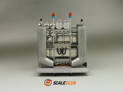 scaleclub 1/14 MAN F2000 MAN heavy tractor trailer metal equipment rack