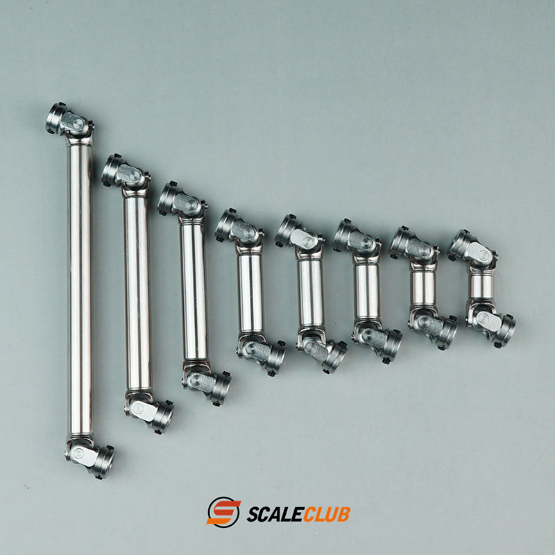 Scaleclub basic version stainless steel drive shaft CVD universal joint Tamiya tractor head mud climbing car