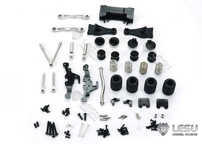 1/14 simulation truck model Tamiya modified accessories X-8023-A independent bridge shock absorber airbag suspension LESU