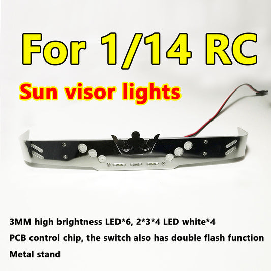 DG Model Tamiya 1/14 Scania 620 56323 730 Sun Visor Light 470