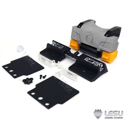 1/14 tractor R620 bumper tail beam tail wing upgrade parts Tamiya model accessories LESU