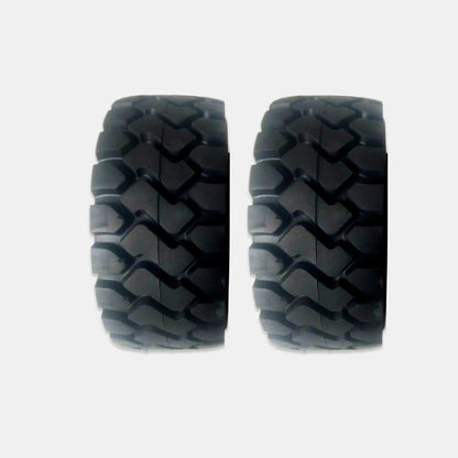 JDMODEL forklift model tire JDM-82 engineering vehicle tire 137mml tire loader model tire