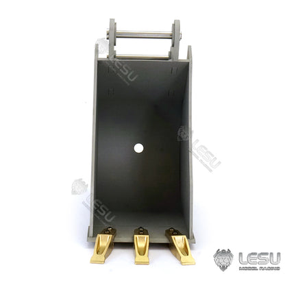 LESU 1/14 Engineering Hydraulic Excavator CAT 374F Modified Quick Release Narrow Bucket Attachment