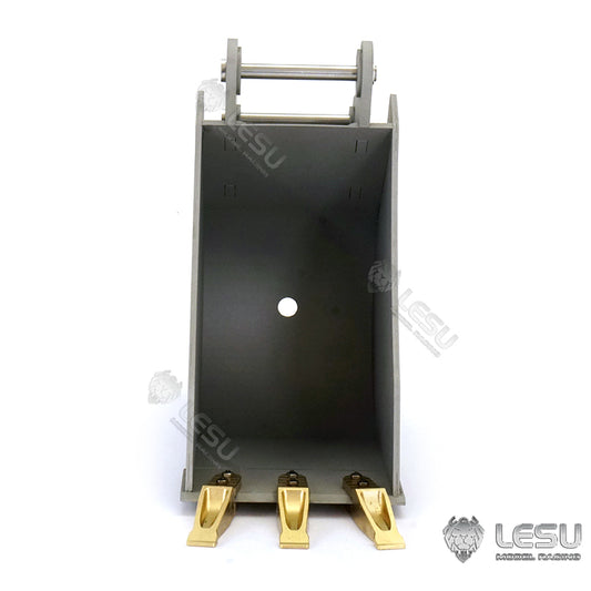 LESU 1/14 Engineering Hydraulic Excavator CAT 374F Modified Quick Release Narrow Bucket Attachment