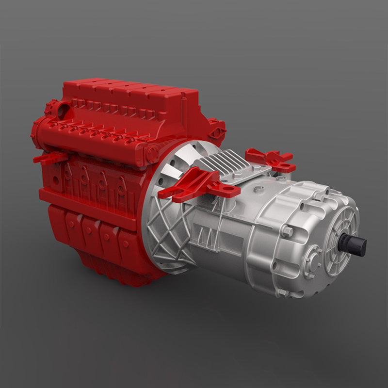 JDMODEL 1/14 tractor truck dump truck gearbox automatic continuously variable transmission JDM-100