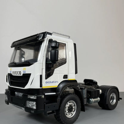 MD Model 1/14 Simulation Model Metal Chassis Tamiya Iveco Truck 4x2 Tractor Truck