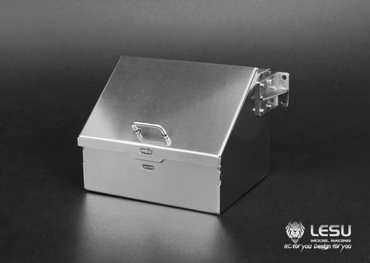 1/14 RC Truck TGX Simulation Metal Tool Box Openable G-6184 For Tamiya Traction Truck Model DIY Accessories LESU