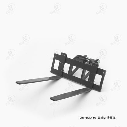 CUT Model CUT-914-YYC Upgrade Attachment Non-powered Hydraulic Fork Upgrade Attachment