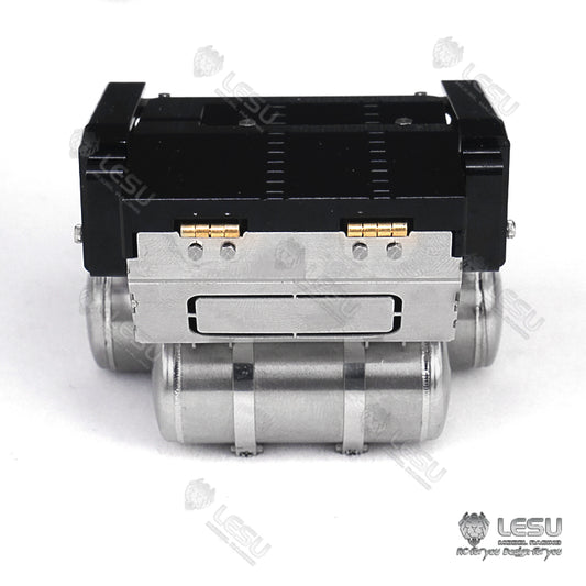 1/14 Truck FH16 FH12 Battery Box Gas Tank Tail Beam Light Stand Set L-1029 Tamiya Tractor Universal
