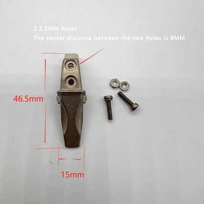 XDRC 1/14 LR945 Hydraulic Excavator Model Bucket Teeth Spare Parts