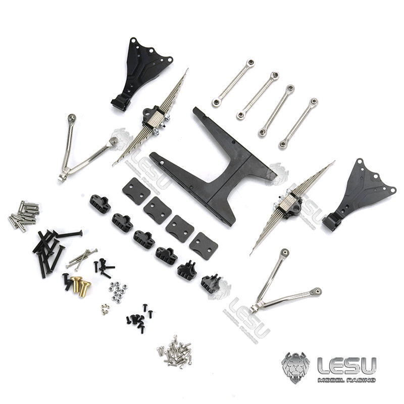 1/14 truck rear suspension assembly 9MM heightened X-8017 Tamiya tractor mud head full metal accessories LESU