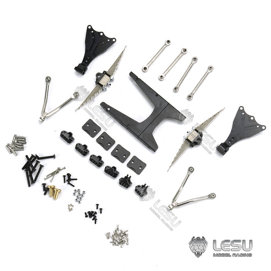 1/14 truck rear suspension assembly 9MM heightened X-8017 Tamiya tractor mud head full metal accessories LESU