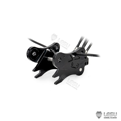LESU 1/14 CAT 374F excavator exclusive quick oil nozzle connector 5-way oil nozzle quick change coupler