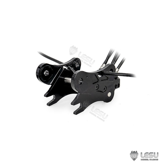 LESU 1/14 CAT 374F excavator exclusive quick oil nozzle connector 5-way oil nozzle quick change coupler