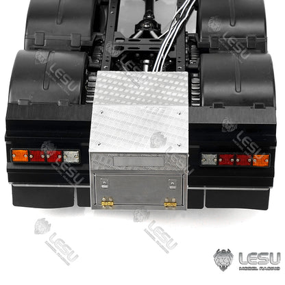 1/14 truck truck model toy FH16 tail beam tail light tool box set S-1278 Tamiya tractor LESU