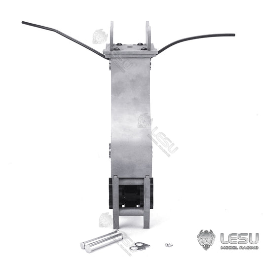 LESU 1/14 simulation hydraulic excavator PC360, wheel excavator, small short tail modified quick release hydraulic metal clamp accessories