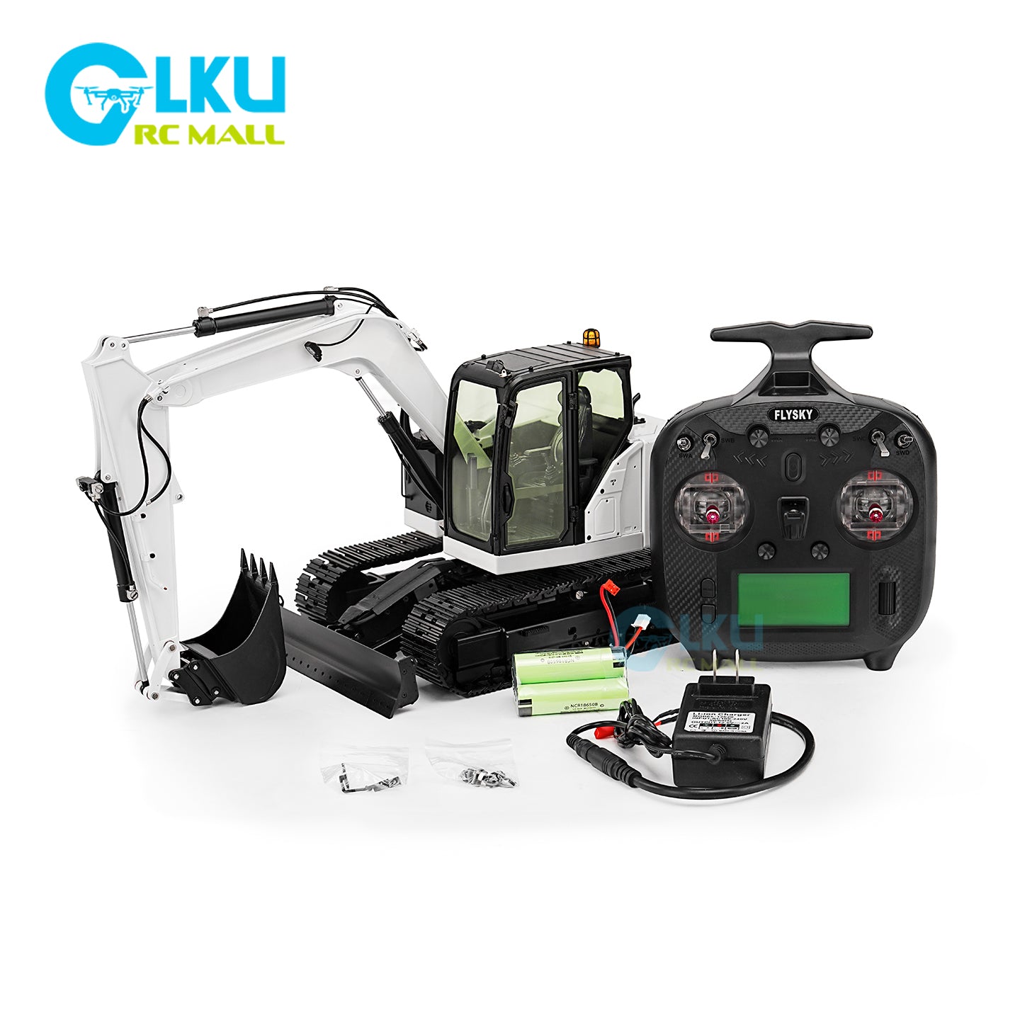 BMG 1/14 Metal Hydraulic Mini RC Model CAT-308 RTR Excavator