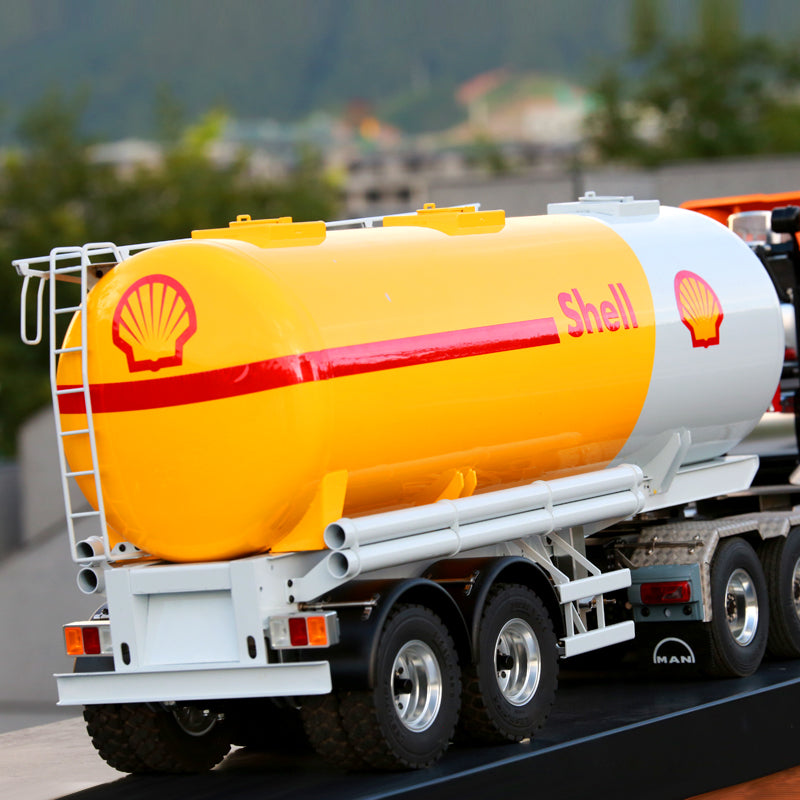 LESU 1/14 Tamiya tractor truck universal oil tank semi-trailer 20 feet 40 feet trailer