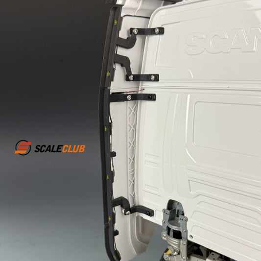 SCALECLUB 1/14 Scania 770S Upgraded Euro Truck Rear Spoiler with Lights Small Spoiler Lights