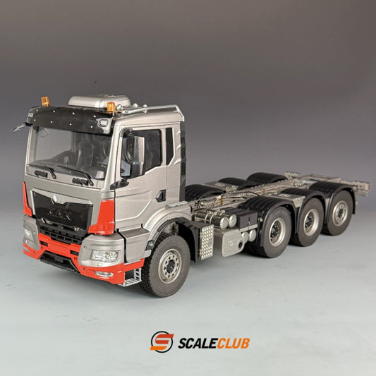 Scaleclub 1/14 MAN TGS 8x8 with rear-wheel steering, suitable for F1650 tail-lift crane, full metal chassis