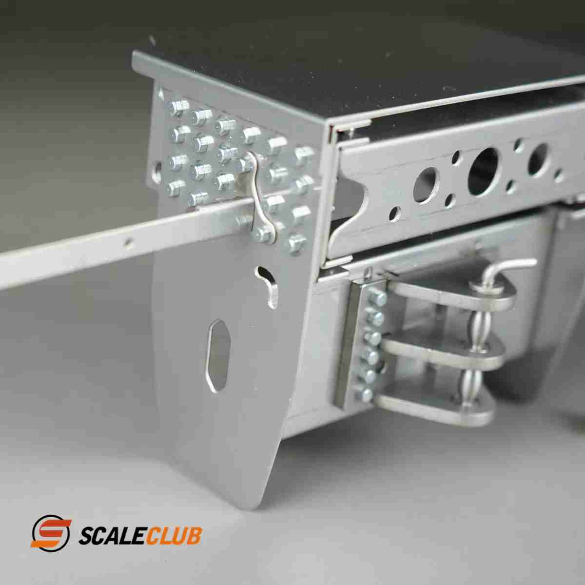 Scaleclub Metal Tail Beam Tail Hook ZTWL-BZ-1 Upgrade Parts for 1/14 Tamiya LESU 3363 1851 RC Heavy Duty Tractor Truck Model Toy