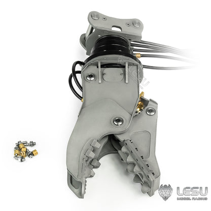 LESU 1/14 simulation hydraulic excavator PC360, wheel excavator, small short tail modified quick change Hydraulic Clamp accessories