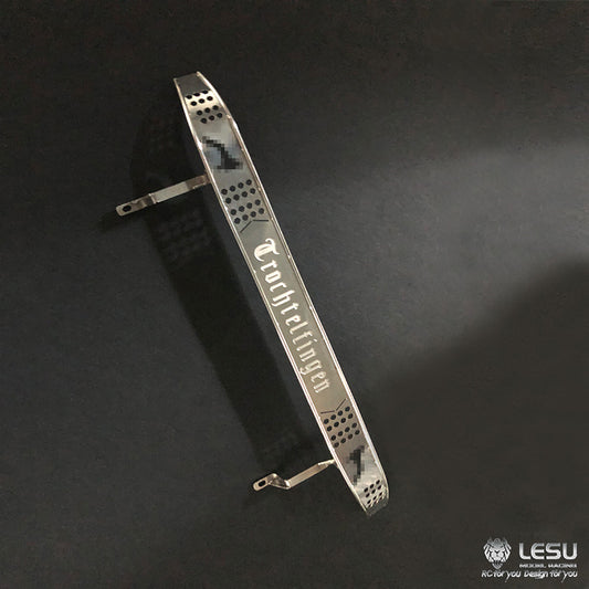 LESU 1/14 RC Truck Metal Front Sand and Stone Net Protector G-6198 A B C Type for Tamiya Original Traction Truck Shell