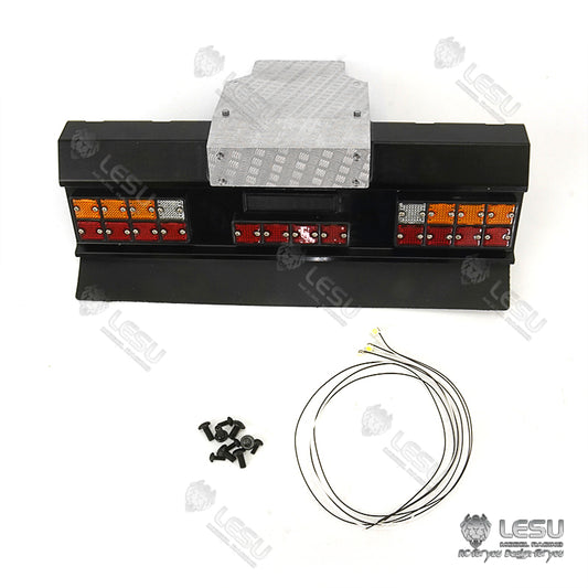 1/14 LESU airbag tail beam truck model toy tail beam tail light set R620 R470 model