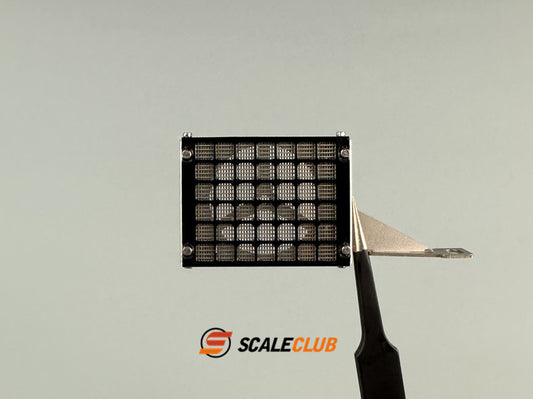scaleclub 1/14 Tamiya Scania 770S Tamiya tractor simulated metal parking air conditioning radiator