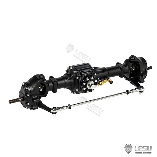 1/10 RAVE-UM406 RA-D0014 with differential and differential lock front axle RC axle model LESU