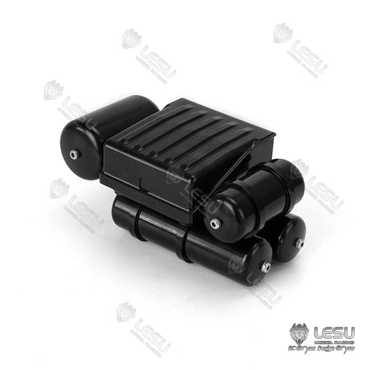 1/14 Truck Tamiya Tractor G-6011 Battery Box Gas Tank Truck Remote Control Model Toy DIY Model LESU