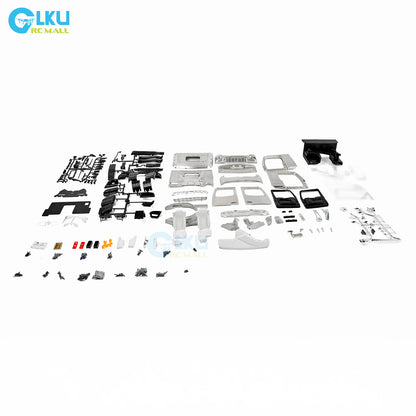 1/14 scale metal car body, Mercedes-Benz metal car body, CNC Mercedes-Benz model, MD metal.