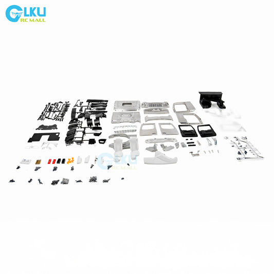 1/14 scale metal car body, Mercedes-Benz metal car body, CNC Mercedes-Benz model, MD metal.