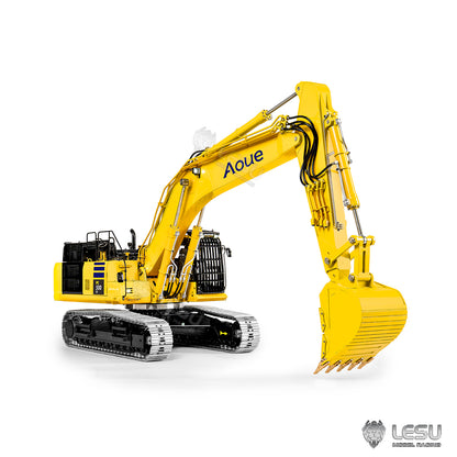 LESU 1/14 Scale Hydraulic Construction Model (1 Pump, 7 Valves) – BA-B0019 Aoue-PC500LC Excavator with Two-Section Boom