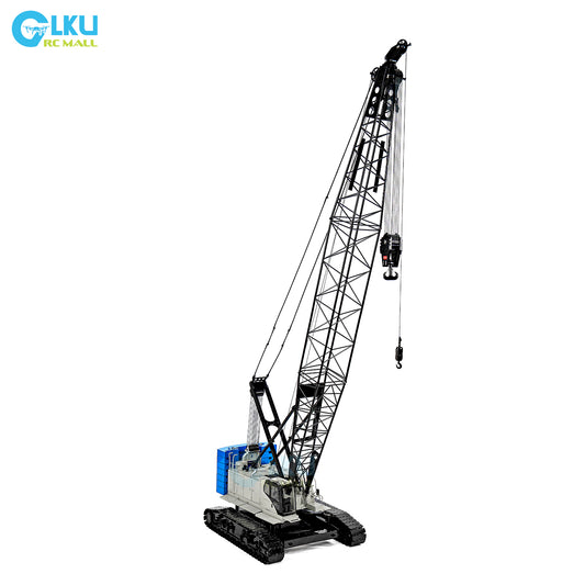 CUT 1/14 C1200 Tracked Truss Hydraulic Crane Simulation Engineering Metal RC Model