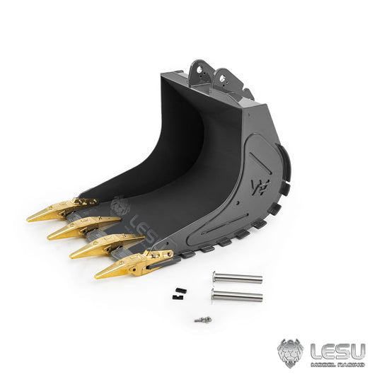 LESU 1/14 remote control model 956 excavator BA-B0030-G bucket metal original bucket DIY excavator modification
