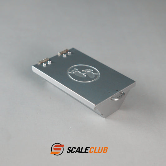 Scaleclub Metal Fender Tool Box for Tamiya LESU 1/14 RC Tractor Truck Container Truck Model Toy Upgrade Modified Parts