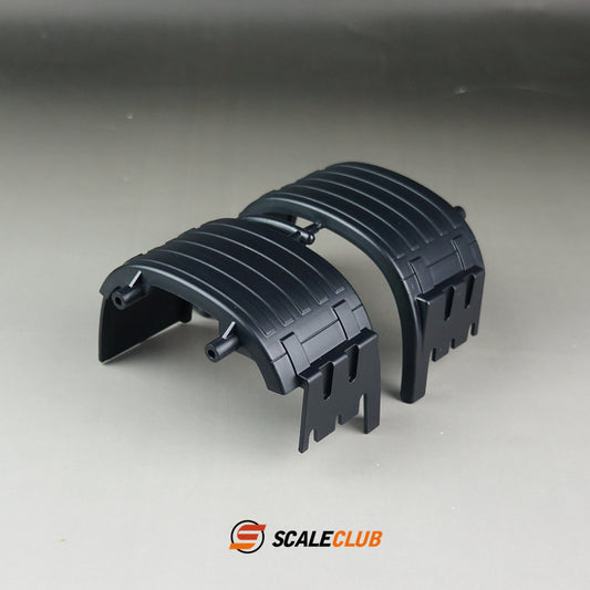 Scaleclub Tamiya 1/14 truck tractor with single axle, double axle, single load, fenders
