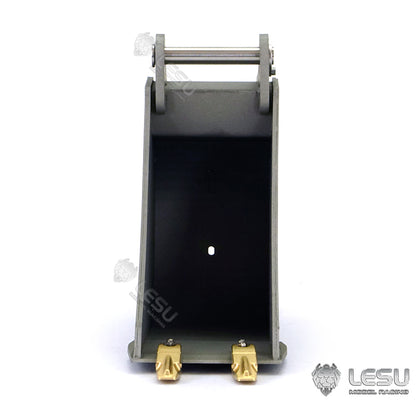 LESU 1/14 simulation hydraulic excavator PC360, wheel excavator, small short tail modified quick-release narrow bucket attachment