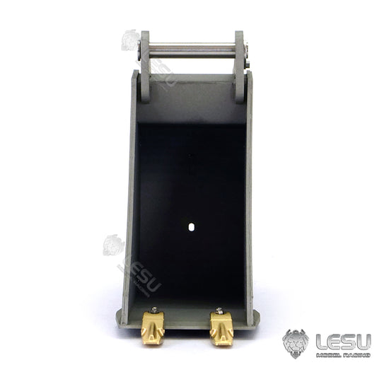 LESU 1/14 simulation hydraulic excavator PC360, wheel excavator, small short tail modified quick-release narrow bucket attachment