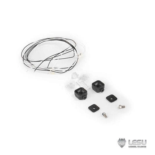 LESU 1/14 Engineering Truck Simulation Spotlight Headlight LED Light S-1323 DIY Modified Accessories Model