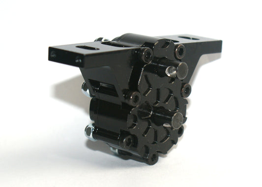LESU 1/14 Tamiya tractor truck dump truck DIY remote control car model accessories 59mm wide transfer case F-5005
