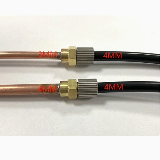 CUT Model Hydraulic Engineering Model Copper Tube to Hose Connector Welding Connector