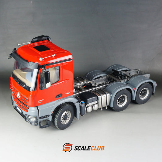 scaleclub 1/14 Tamiya Mercedes Benz 3363 Upgrade 6X6 6X4 Full Metal Chassis