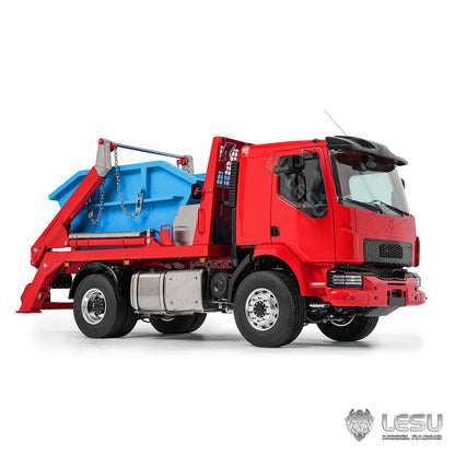 1/14 4×4 Hydraulic 4‑Spool Rocker‑Arm Tipper Truck, Integrated Welded Copper Tubing, LESU LS‑Z0067