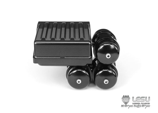 1/14 truck Tamiya tractor G-6011-B model toy simulation battery box gas tank mud head accessories car model